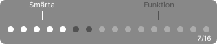 Progress indicator — dots style exploration
